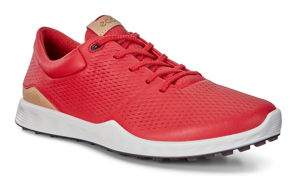 Zapatos De Golf Mujer - ECCO S-Lite - Rojos - YQG431265